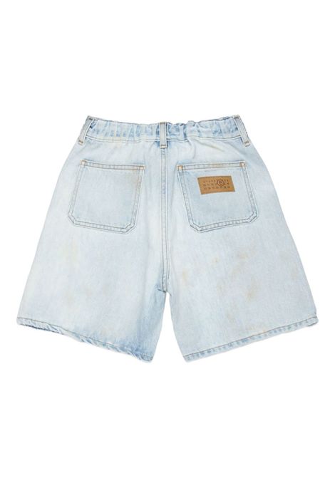 Bermuda con logo MM6 KIDS MAISON MARGIELA | M60998 MM06ZM601